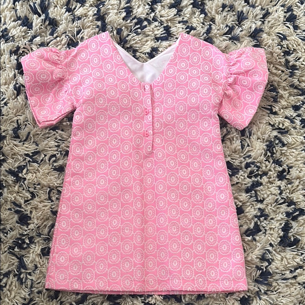 Pink Patterned Dress - Picture 2 of 4